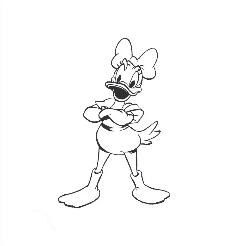 Duck Coloring Page